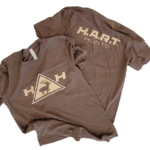 Brown T-shirt with logo
